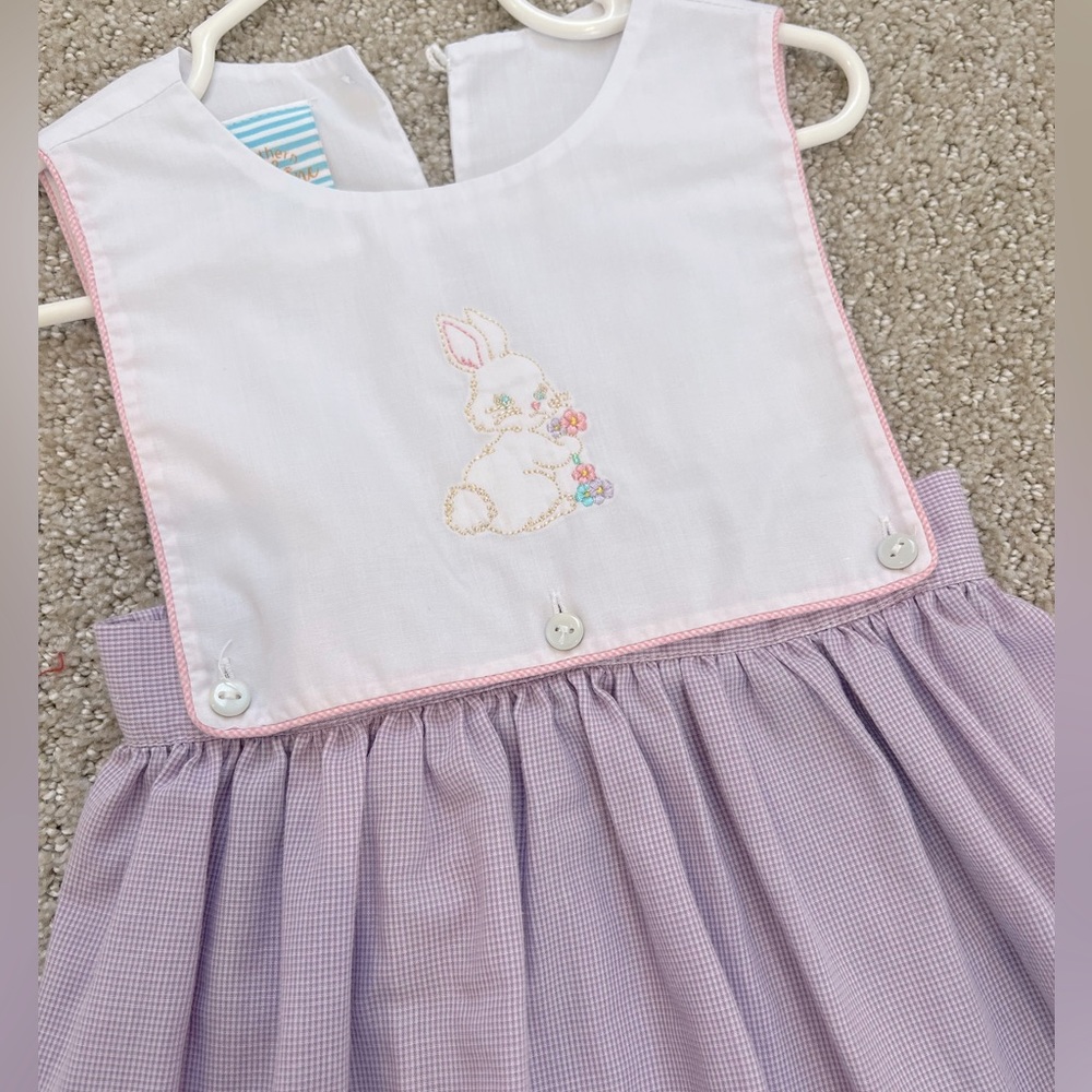 Bunny embroidered Dress